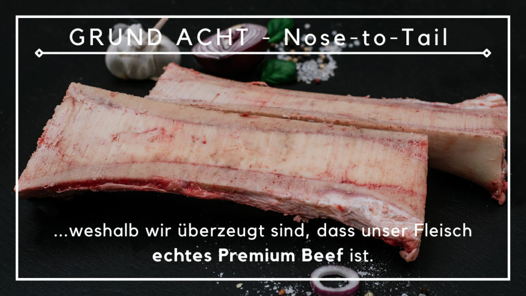 Hof große Beilage - Premium Rindfleisch durch Verwertung von Nose-to-Tail